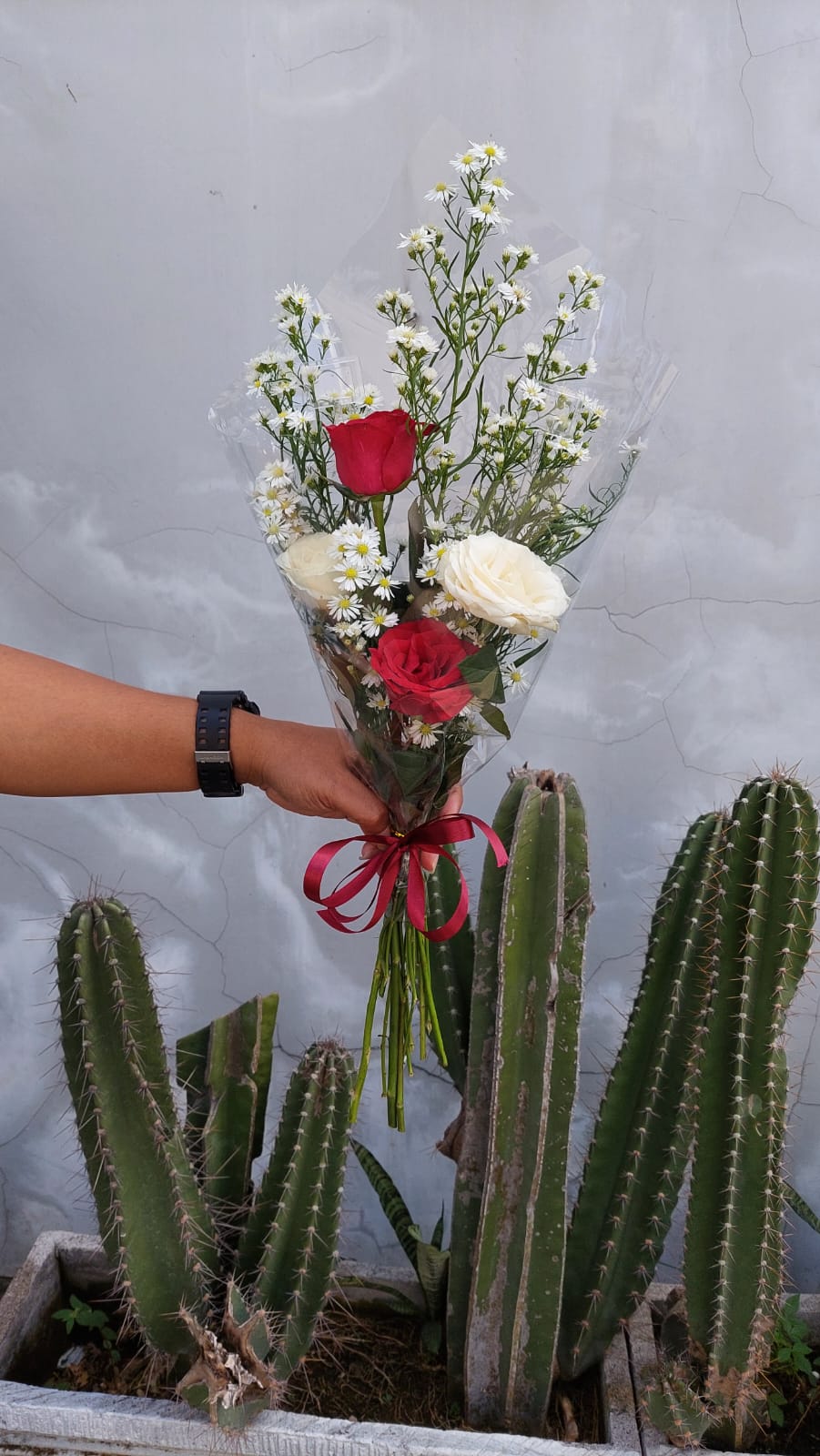 Buket Bunga Segar 75k